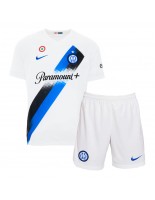 Inter Milan Venkovní dres pro děti 2023-24 Krátký Rukáv (+ trenýrky)